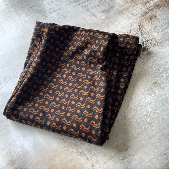 Anthropologie Sabine pull on flare pants size XS brown print NWOT - Picture 2 of 6